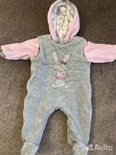 Комбинезон утепленный 62 68 на девочку