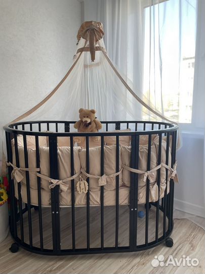 Детская кроватка трансформер 7 в 1