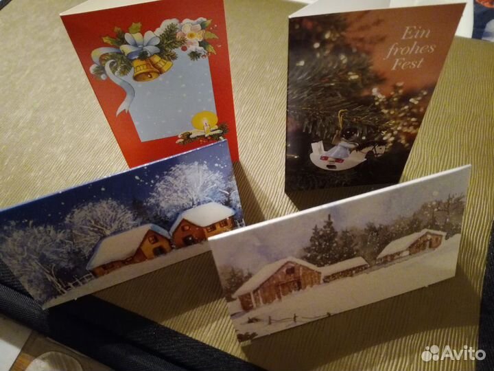Новогодние карточки Германия