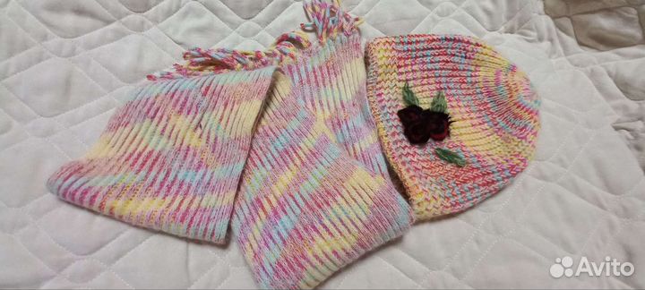 Шапка женская из ангоры