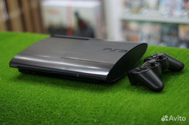 PS3 Super Slim 500Gb/12gb + Игры. Гарантия