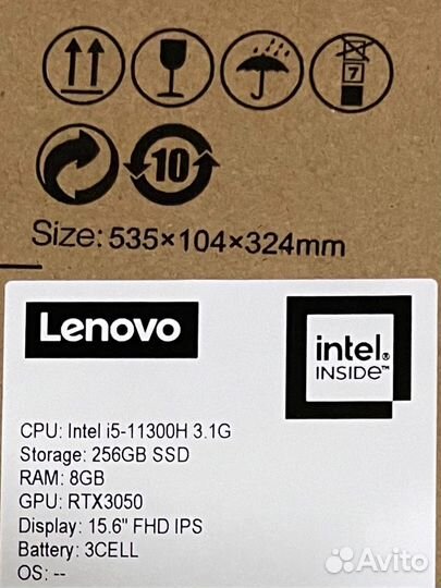 Lenovo IdeaPad Gaming 3 15ihu6