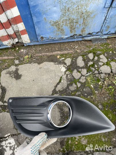 Накладка птф на Ford Focus ll (рест)левая