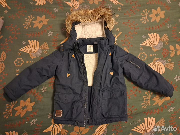 Куртка зимняя синяя