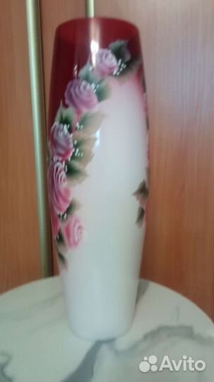 Ваза для цветов стекло