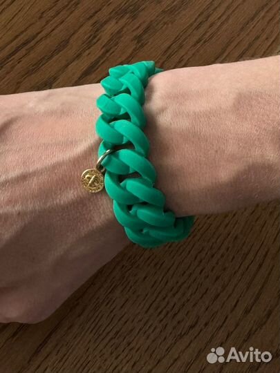 Браслет Marc Jacobs Rubber bracelet green