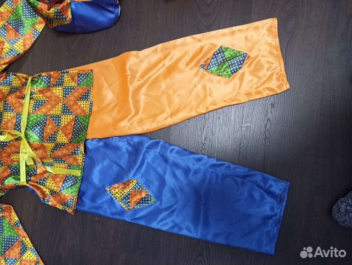 Новогодний костюм Петрушки 128-134