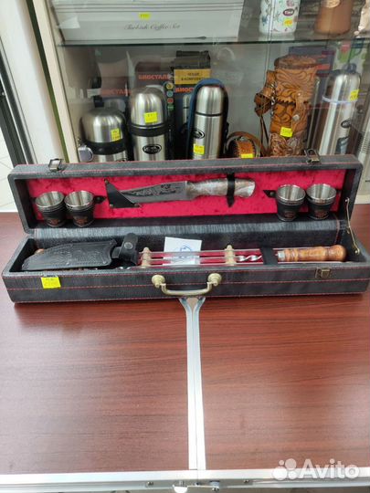 Подарочный набор шампуров премиум