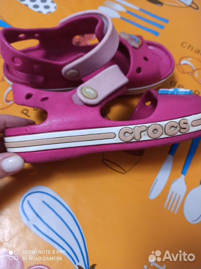 Crocs Босоножки для девочки 29 размер