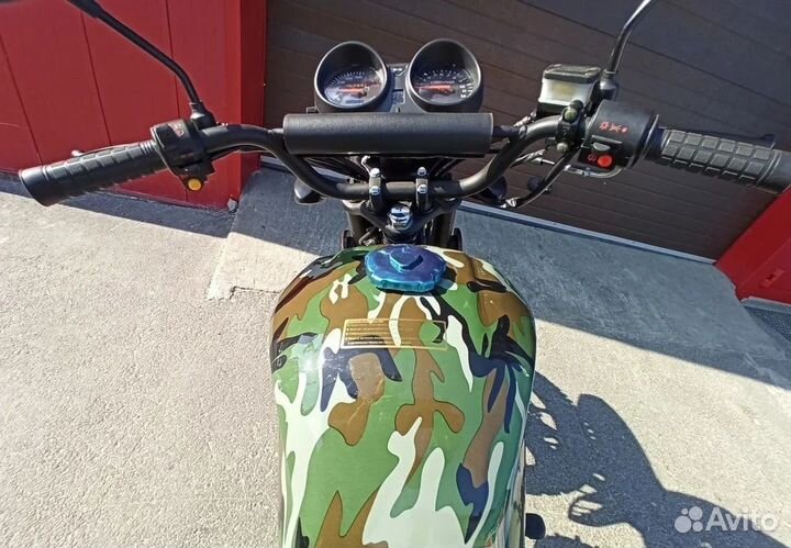 Мопед promax alpha offroad 130 LUX (LED)