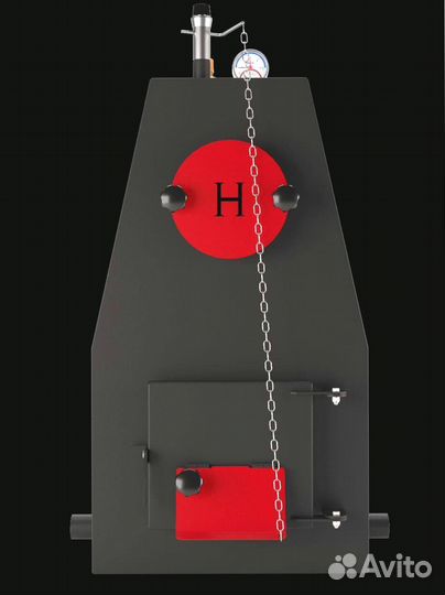 Твердотопливный котёл 8 квт