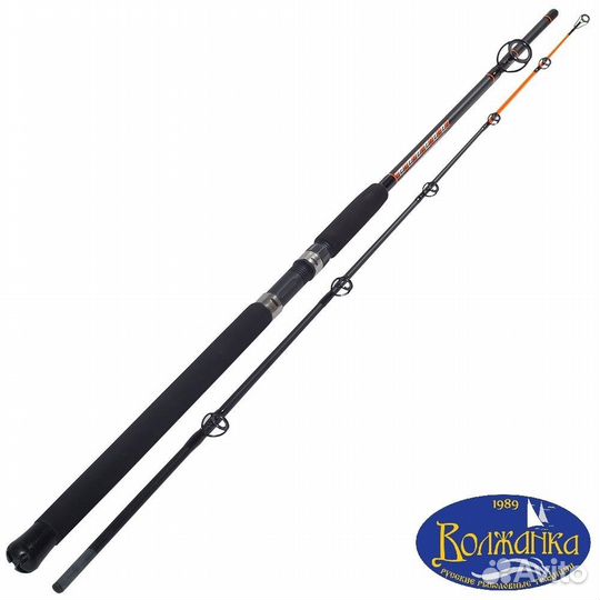 Рыболовные катушка и спиннинг для троллинга