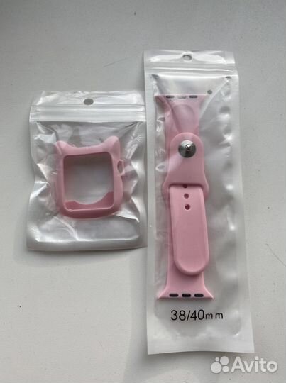 Ремешок apple watch с бампером