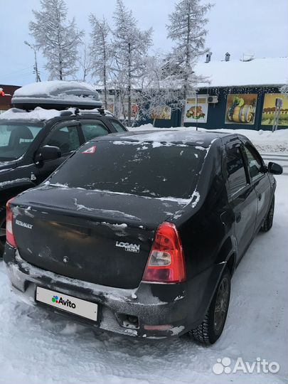 Renault Logan 1.4 МТ, 2013, битый, 205 000 км