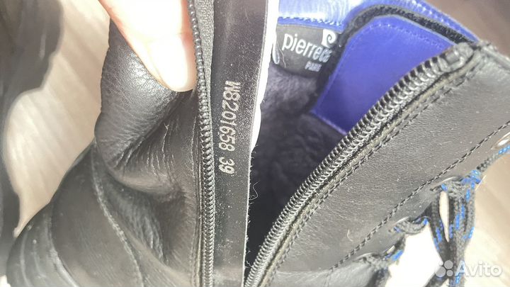 Ботинки женские нат кожа и мех