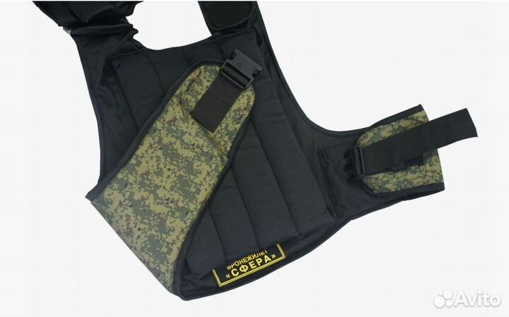 Комплект Военный Бронежилет Бр4 + Шлем Альфа 2