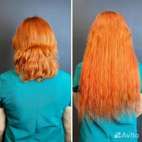 Качественное наращивание волос в салоне