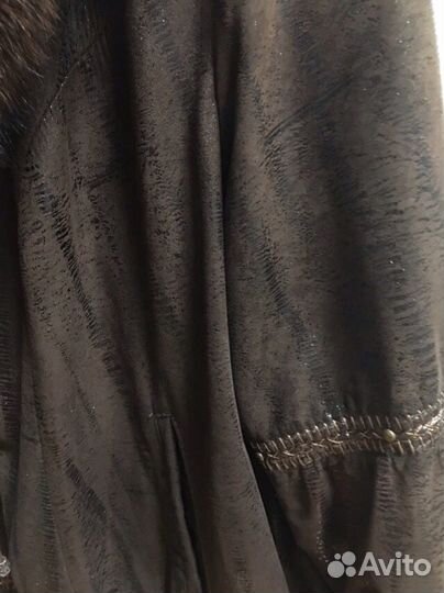 Куртка кожаная демисезон