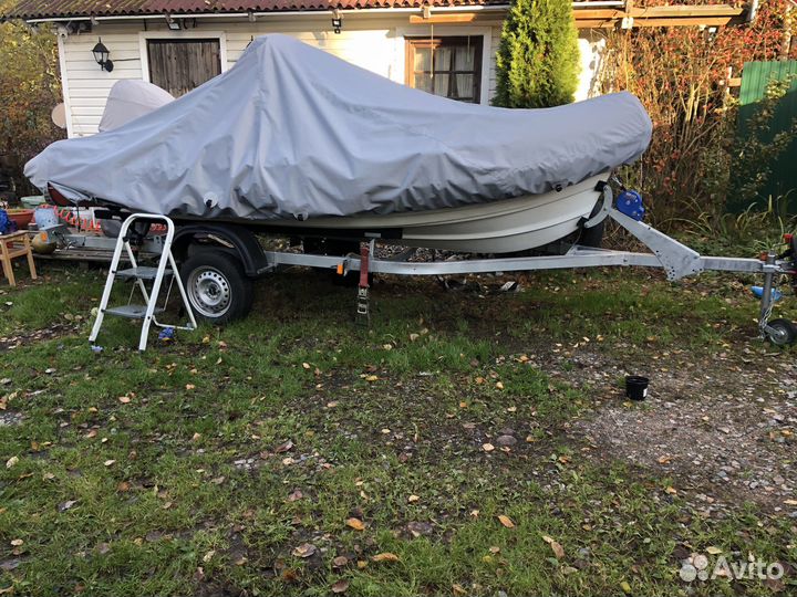 Мореходный риб fortis 450RV мотор FE60L