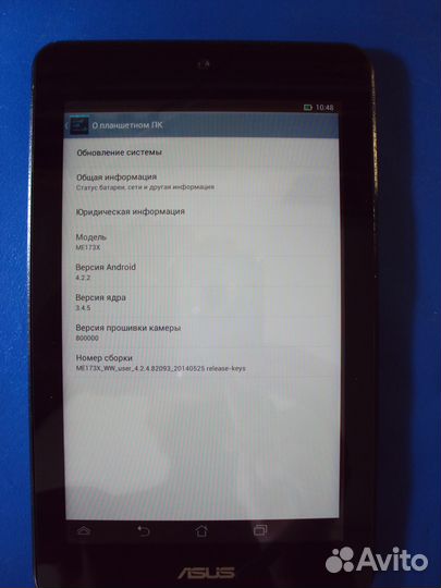 Планшет asus 7