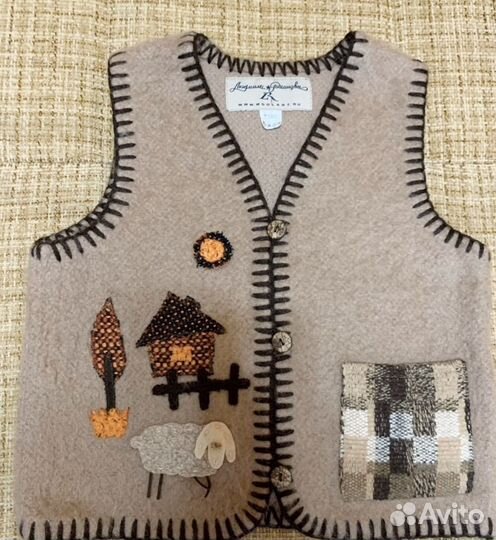 Жилет шерсть