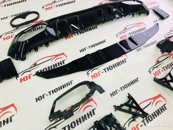 Диффузор Mercedes A-Class w177 А45 AMG (Хэтчбэк)