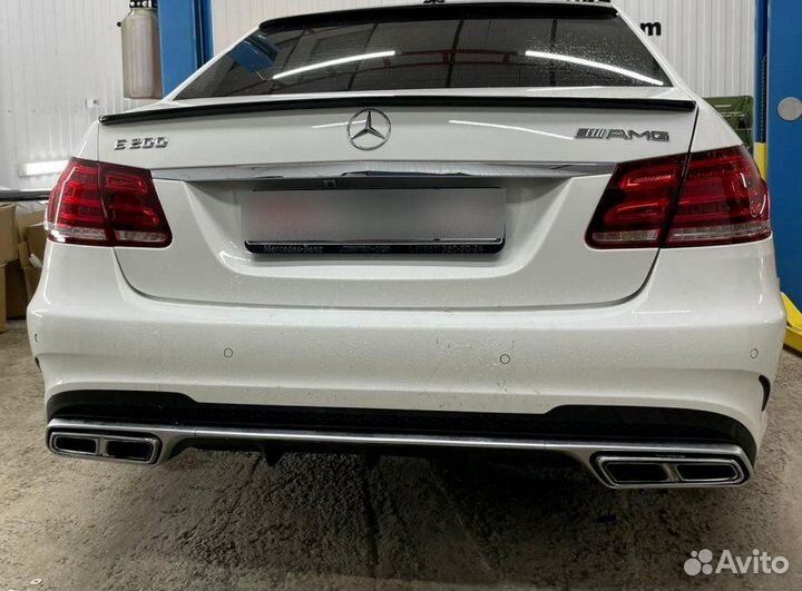 Диффузор Mercedes E-class w212 13-16гг. 63s AMG