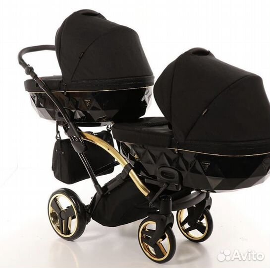 Коляска для двойни Junama Diamond Duo 3 в 1