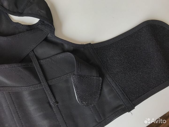 Корсет ортопедический черный