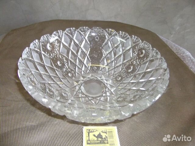 Хрустальная салатница
