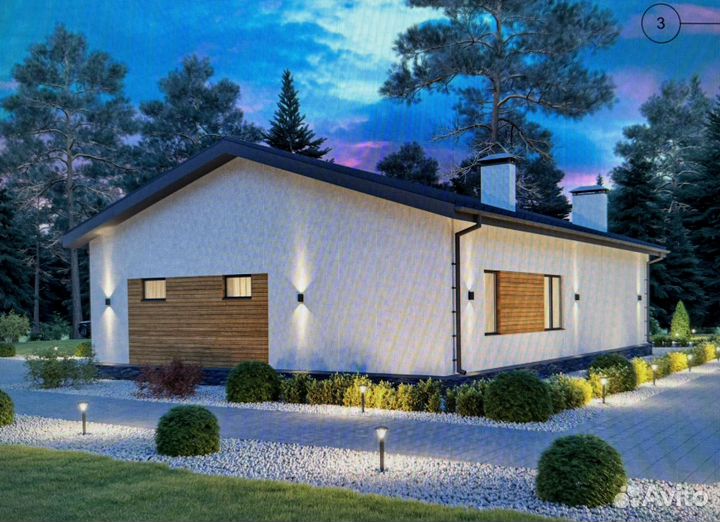 Готовый проект дома из газобетона