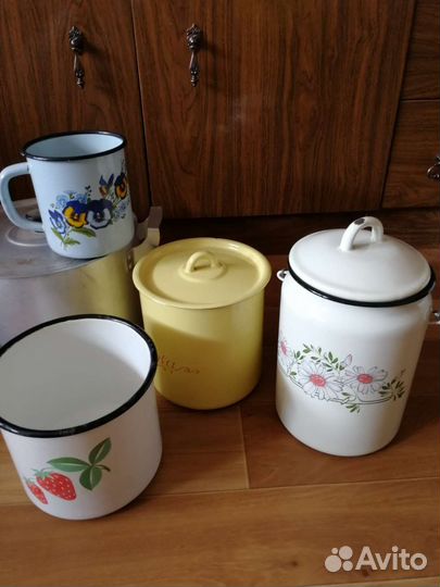 Эмалированная посуда СССР