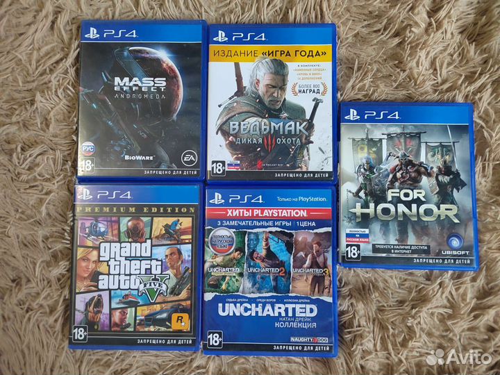 Игры для приставок ps4