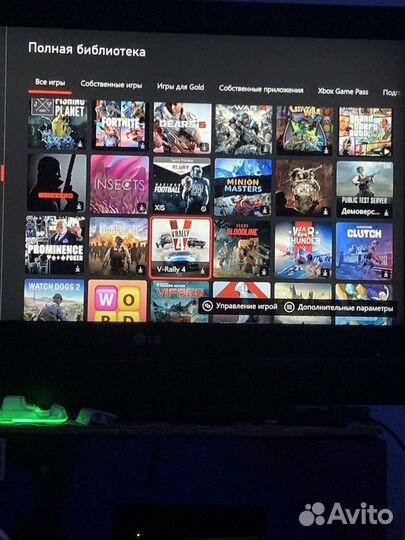 Xbox one s 1tb с играми