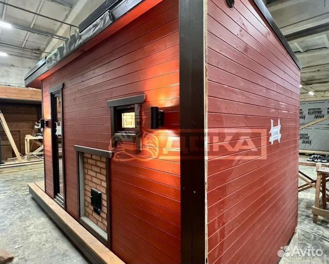 Баня мобильная с доставкой под ключ