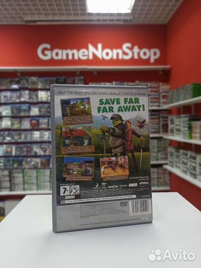 Shrek the Third лицензия для PS2 в идеале