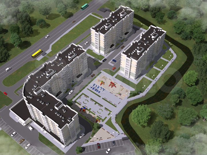 2-к. квартира, 60,6 м², 2/8 эт.