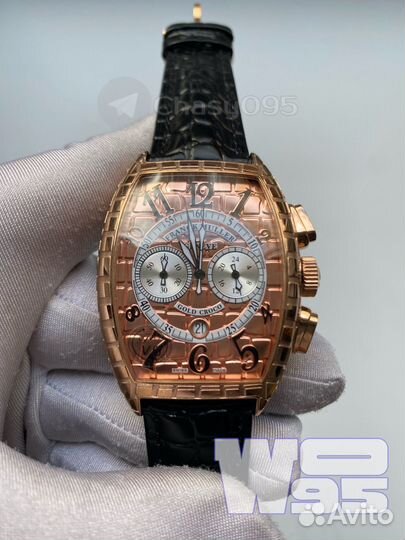 Часы Franck Muller Cintre Gold Croco (арт 027)