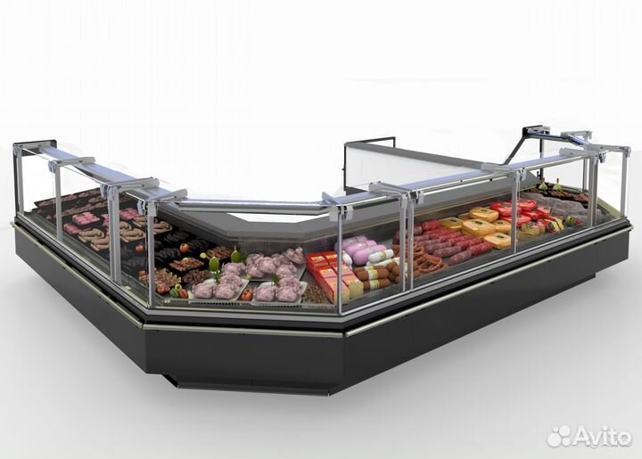 Витрина холодильная Rimo Cube Black 1800