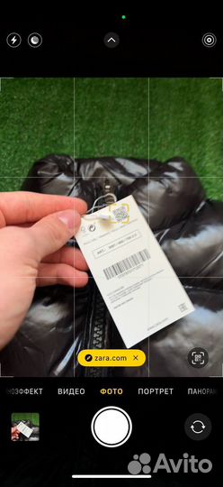 Жилетка Zara x Moncler