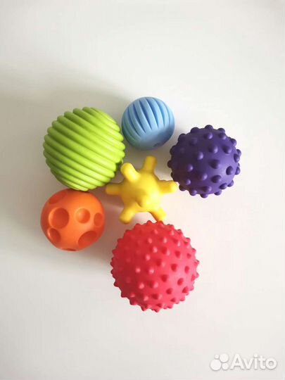 Тактильные развивающие мячики