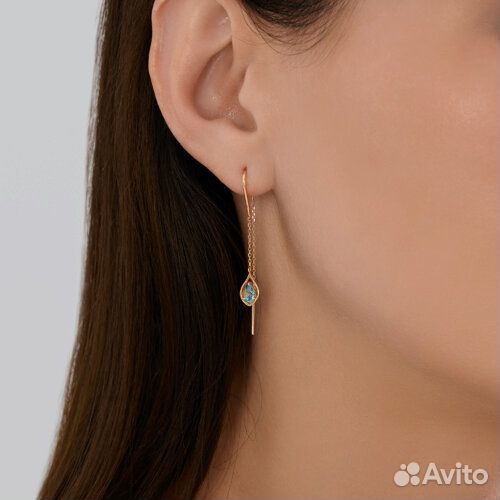 Серьги Diamant из золота, 51-323-02915-1