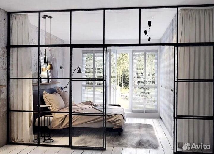 Лофт перегородки