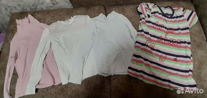 Вещи пакетом для девочки. 10-11 лет