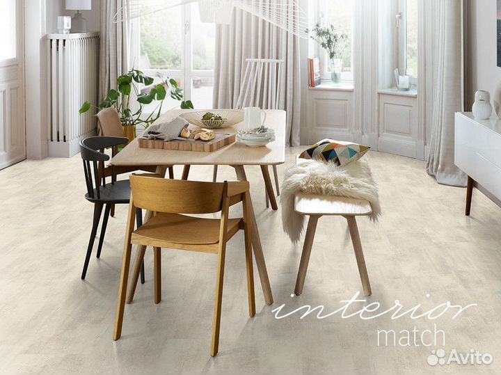 Ламинат egger kingsize aqua+ EPL Хромикс белый