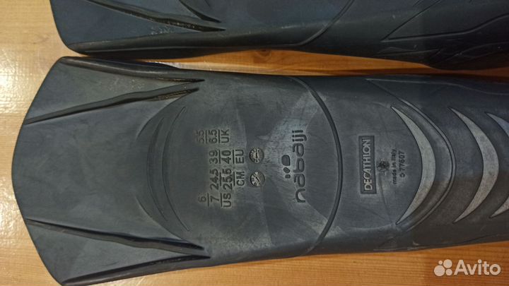 Ласты резиновые