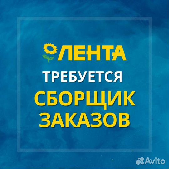 Сборщик в супермаркет (Лента)