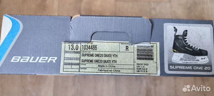 Хоккейные коньки bauer supreme one20