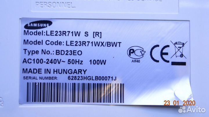 SIT230WD06B02 invut230A LH41-00243F