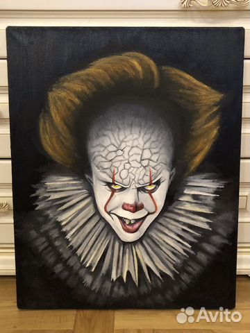 Клоун Пеннивайз. Оно. Картина